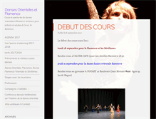 Tablet Screenshot of dansesorientales.com